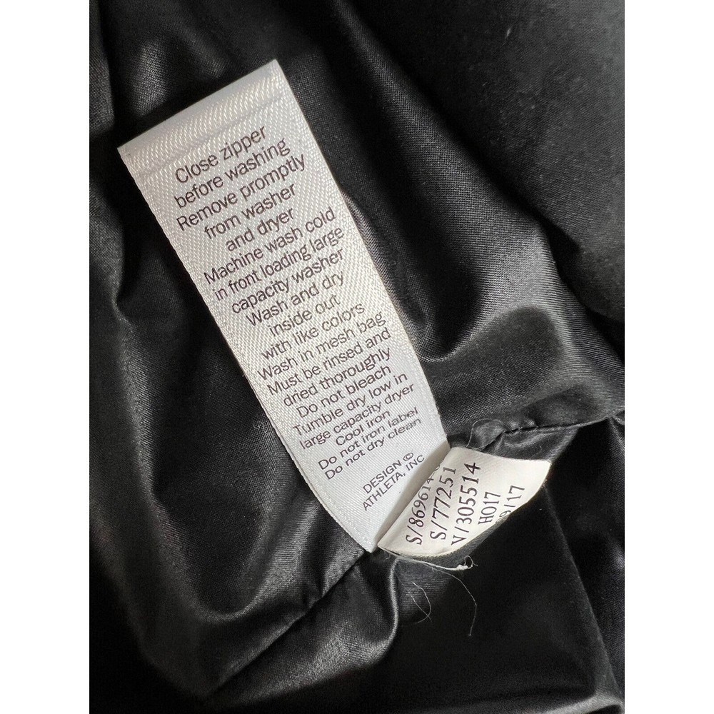 Athleta Responsible Down-ieville Jacket Black Women’s Size XS - Picture 9 of 9